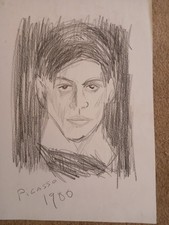 Picasso pencil drawing for sale  MANCHESTER