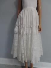 Saia Midi Christian Dior Off-White Floral Renda F 34-36/EUA 2-4 comprar usado  Enviando para Brazil