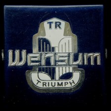 Triumph car badge for sale  SWANSEA