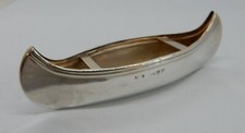 CANOA/CAIAQUE PRATA ESTERLINA VITORIANA Suckling Ltd CHESTER 1898 45g 12,5cm comprar usado  Enviando para Brazil