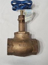 NIBCO T211Y - Válvula Globo - Bronze, Disco de PTFE, Extremidades Roscadas, 1-1/2 pol, usado comprar usado  Enviando para Brazil
