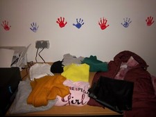 Großes kleiderpaket mädchen gebraucht kaufen  Thaleischweiler-Fröschen