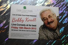 Bobby knutt signed for sale  UK