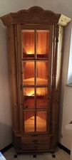 Kiefern eckschrank beleuchtung gebraucht kaufen  Krefeld