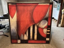 large abstract framed print for sale  Scarborough