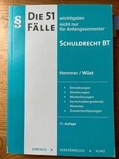 Hemmer wüst schuldrecht gebraucht kaufen  Bobingen