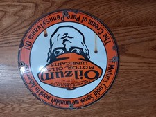 Oilzum vintage porcelain for sale  Rives Junction
