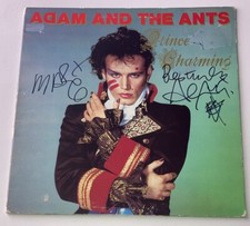 Signed adam ant for sale  LIVERPOOL
