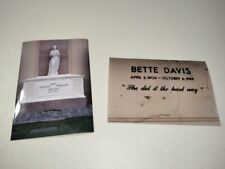 Bette davis gravesite for sale  Universal City