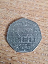 Benjamin britten 50p for sale  THIRSK