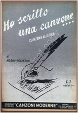 Spartito scritto una usato  Milano