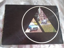 Autobianchi a112 brochure for sale  KINGS LANGLEY