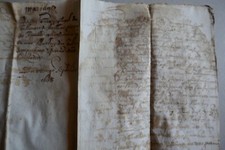 1658 document mariage d'occasion  Biganos