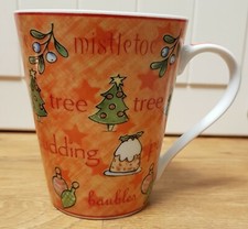 Christmas mug mistletoe for sale  SUTTON COLDFIELD