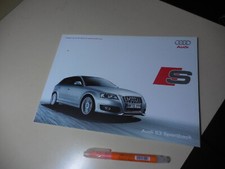 Usado, Folheto japonês Audi S3 Sportback 2009/01   comprar usado Usado, Folheto japonês Audi S3 Sportback 2009/01   comprar usado  Enviando para Brazil