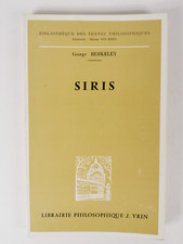 George berkeley siris d'occasion  Varzy