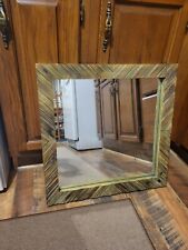 mirror wood hanging solid for sale  Windber