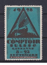 Vignette comptoir suisse gebraucht kaufen  Dessau-Roßlau