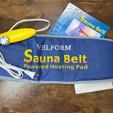 Cinto de sauna Velform queimador de gordura cintura treinador corpo emagrecimento perda de peso massagem , usado comprar usado  Enviando para Brazil