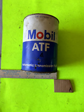 Lata Mobil ATF; vazia.  Item: 25094 comprar usado  Enviando para Brazil