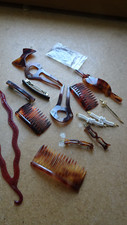 Lot peignes barrettes d'occasion  Bains-les-Bains
