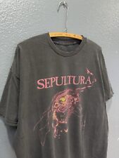 Camiseta Vintage Y2K Sepultura Beneath The Remains Faixa Preta Tamanho XL comprar usado  Enviando para Brazil