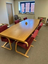 Boardroom table chairs for sale  WOLVERHAMPTON