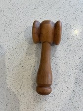 Vintage wooden gavel for sale  SWINDON