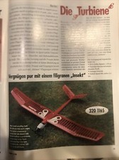 Bauplan segelflugzeug turbiene gebraucht kaufen  Gunzenhausen