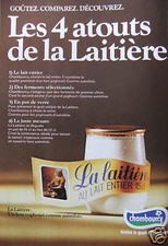 Publicité yoghourt chambourcy d'occasion  Compiègne