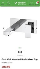 Bathroom tap wall for sale  BARKING