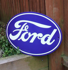 Enamel sign ford for sale  ANDOVER