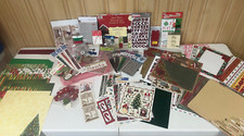 Pacote grande de Natal #2 papel para artesanato para scrapbooking, enfeites, adesivos , usado comprar usado  Enviando para Brazil