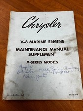 Chrysler marine engine for sale  Conneaut Lake