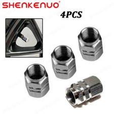 4x SUV pneus de carro pneu roda aros haste válvula de ar parafusos tampa tampa poeira acessórios comprar usado  Enviando para Brazil