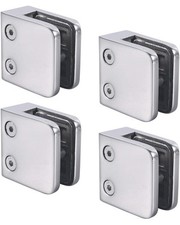 Braçadeira de vidro traseira plana quadrada resistente BOWSEN 55 x 55 mm para vidro temperado... comprar usado  Enviando para Brazil