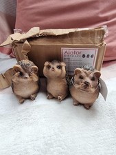 Wise hedgehogs ornament for sale  NEWCASTLE UPON TYNE