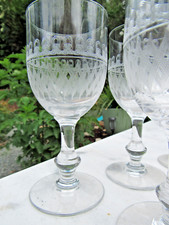 Ancien verres cristal d'occasion  Luxeuil-les-Bains