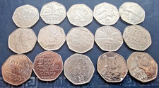 50p coins commemorative for sale  UXBRIDGE