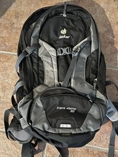 Mochila de caminhada ao ar livre Deuter Trans Alpine 30, vermelha, sistema de conforto aéreo, acolchoada comprar usado  Enviando para Brazil