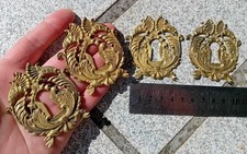 1 ANCIENNE ENTRÉE DE CLÉ SERRURE  DE MEUBLE en bronze ou laiton   N°15C comprar usado  Enviando para Brazil