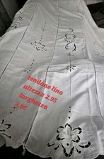 tende lino ricamata usato tende lino ricamata usato Savona
