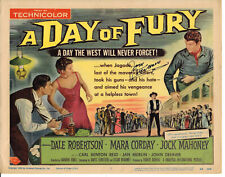 Cartão de lobby Day of Fury (1956) ASSINADO por Jock Mahoney com Dale Robertson comprar usado  Enviando para Brazil
