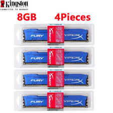Memória RAM DIMM 240 pinos HyperX FURY DDR3 32GB (4 x 8GB) 1600MHz PC3-12800 desktop comprar usado  Enviando para Brazil