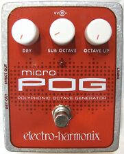 Usado, Pedal de efeitos gerador de oitava polifônico Electro-Harmonix EHX Micro Pog usado comprar usado  Enviando para Brazil