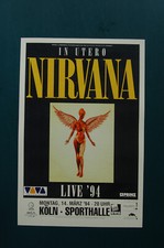 Nirvana concert poster for sale  Augusta