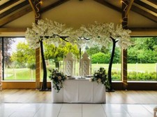 Pink white arch for sale  SANDY