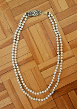 Collana perle coltivate usato  Pavia