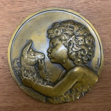 Importante médaille bronze d'occasion  Fontenay-le-Comte