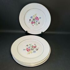 Assiettes plates porcelaine d'occasion  Thiron-Gardais